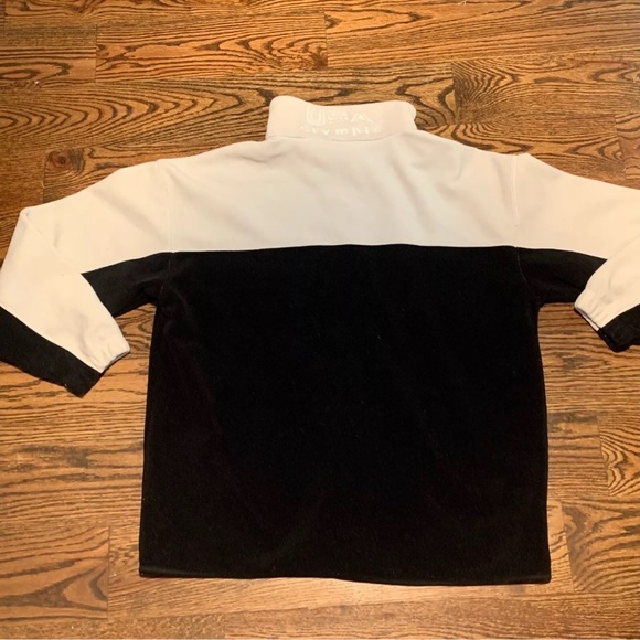 Vintage Team USA Olympic Fleece Pullover Sweater No Size- Fits XXL Approximately - Picture 10 of 11